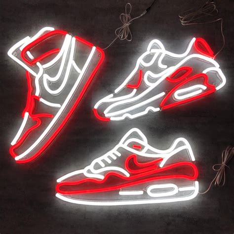 Nike Air Max neon logo